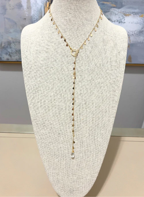 Sydnie Adjustable Lariat Necklace - Lositime