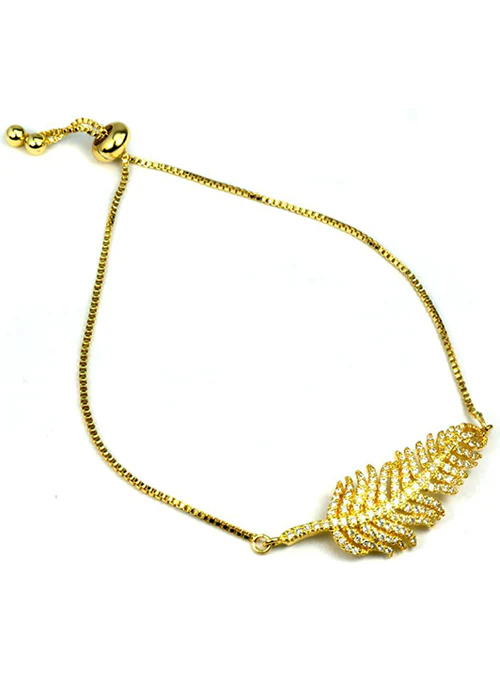 Abigail Feather Bracelet - Lositime