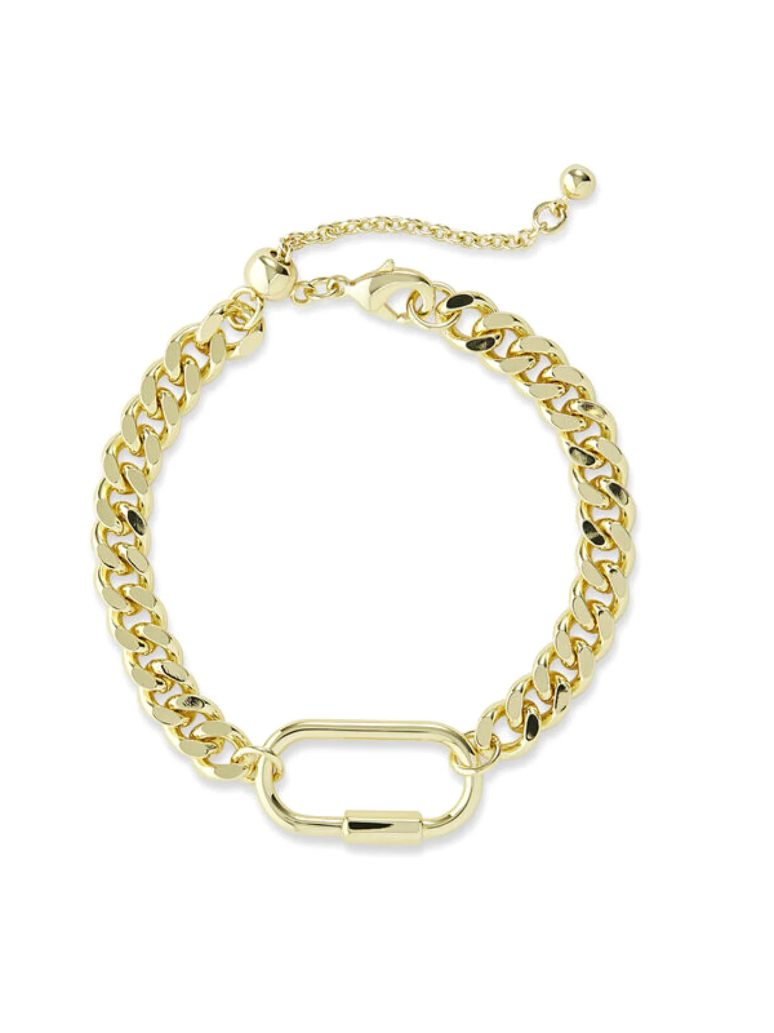 Ryder Adjustable Bracelet in Gold - Lositime