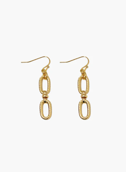 Reagan Gold Earrings - Lositime