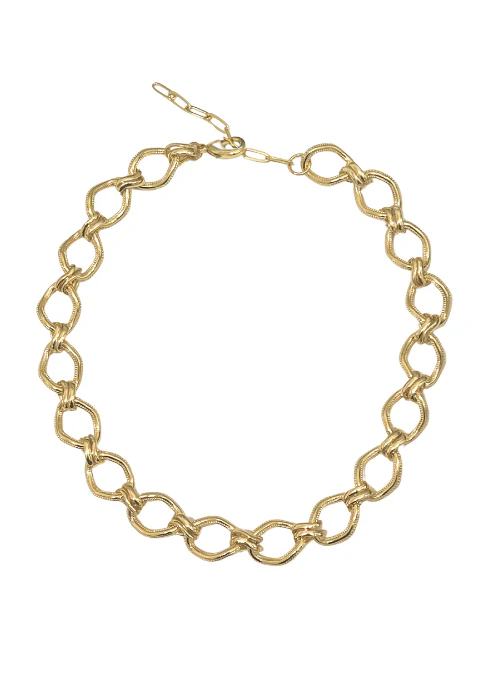 Stacee Gold  Chunky Chain Necklace - Lositime