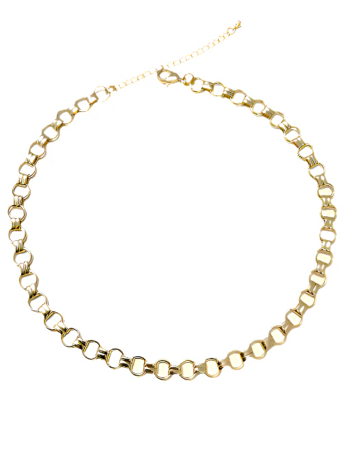 Mackenzie Gold Circles Necklace - Lositime